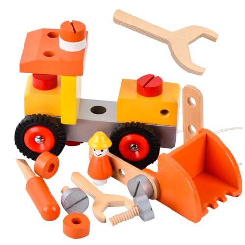 TOBBOMEY Bagger Realistisch Montierbar Kognitives Baustellenfahrzeug für Jungen und Mädchen Feine Verarbeitung Glatte Oberfläche Geschenk zu Geburtstag und Weihnachten TOBBOMEY Bagger Realistisch Montierbar Kognitives Baustellenfahrzeug für Jungen und Mädchen Feine Verarbeitung Glatte Oberfläche Geschenk zu Geburtstag und Weihnachten von TOBBOMEY