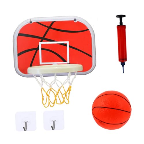 TOBBOMEY Basketballkorb Wandmontage Set mit Basketball Pumpe Haken Sicheres Indoor Outdoor für Jungen Mädchen Einfache Montage Glatte Kanten Fördert Bewegung und Spielspaß Zufällige Farbe TOBBOMEY Basketballkorb Wandmontage Set mit Basketball Pumpe Haken Sicheres Indoor Outdoor für Jungen Mädchen Einfache Montage Glatte Kanten Fördert Bewegung und Spielspaß Zufällige Farbe von TOBBOMEY