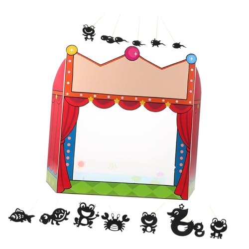 TOBBOMEY DIY Schattenpuppen Bastelset für Handgemachtes Science Experiment Puppentheater Material Kreatives Puppenbühnen für Pädagogisches Basteln und Geschichtenerzählen TOBBOMEY DIY Schattenpuppen Bastelset für Handgemachtes Science Experiment Puppentheater Material Kreatives Puppenbühnen für Pädagogisches Basteln und Geschichtenerzählen von TOBBOMEY