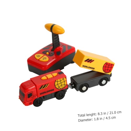 TOBBOMEY Elektrischer Ferngesteuerter Zug für Kompatibel mit Holzeisenbahn Schienen Buntes Kunststoffmodell ohne Batterie Fördert Koordination und Logisches Denken Zufällige Farbe TOBBOMEY Elektrischer Ferngesteuerter Zug für Kompatibel mit Holzeisenbahn Schienen Buntes Kunststoffmodell ohne Batterie Fördert Koordination und Logisches Denken Zufällige Farbe von TOBBOMEY