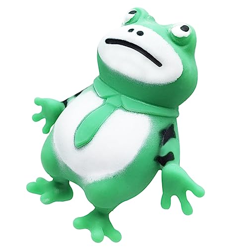 TOBBOMEY Frosch langsamer Rückprall Animals Toys for für Toys Entspannungsspielzeug Sensory Toy kleines Froschspielzeug zur Angstlinderung Green von TOBBOMEY