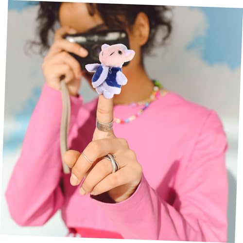 TOBBOMEY Geschichten Fingerpuppen Lustige Plüsch Tiere Wolf und Kleine Lämmer Weiche Handpuppen für Mädchen Jungen zum Erzählen und Rollenspiel TOBBOMEY Geschichten Fingerpuppen Lustige Plüsch Tiere Wolf und Kleine Lämmer Weiche Handpuppen für Mädchen Jungen zum Erzählen und Rollenspiel von TOBBOMEY