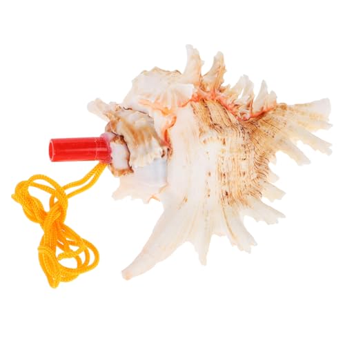 TOBBOMEY Großes Muschelhorn Muschelpfeife mit Klarem Einfach für Erwachsene Dekoratives Meeresinstrument für Musik Reisen Strandspielzeug und Notfallgebrauch TOBBOMEY Großes Muschelhorn Muschelpfeife mit Klarem Einfach für Erwachsene Dekoratives Meeresinstrument für Musik Reisen Strandspielzeug und Notfallgebrauch von TOBBOMEY