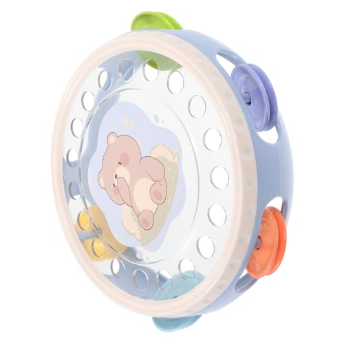 TOBBOMEY Handtrommel für Junge Mädchen Pädagogisches Handtrommel mit Leichtem Tragbarem Design Kindgerechtes Cartoon Muster Fördert Frühe Musikalische Entwicklung und Motorische TOBBOMEY Handtrommel für Junge Mädchen Pädagogisches Handtrommel mit Leichtem Tragbarem Design Kindgerechtes Cartoon Muster Fördert Frühe Musikalische Entwicklung und Motorische von TOBBOMEY