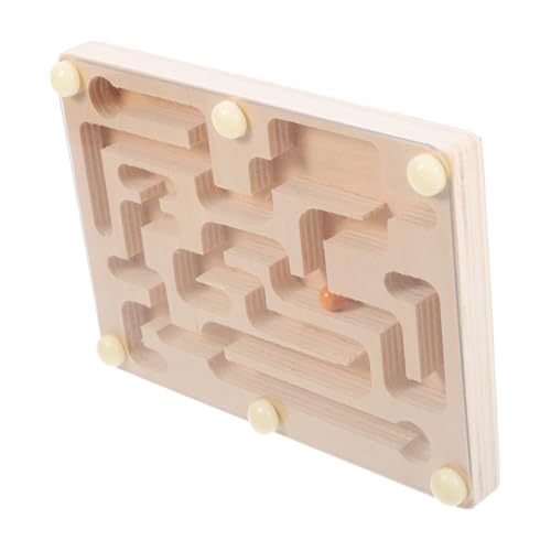 TOBBOMEY Holz Balance Maze mit Perlen Konzentrationstraining für Lernspielzeug Gleichgewicht Ausdauer und Feinmotorik Sicher und Langlebig TOBBOMEY Holz Balance Maze mit Perlen Konzentrationstraining für Lernspielzeug Gleichgewicht Ausdauer und Feinmotorik Sicher und Langlebig von TOBBOMEY
