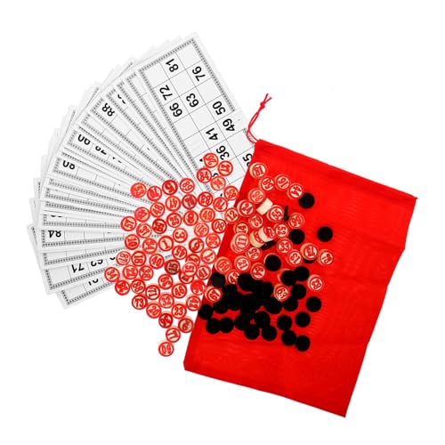 TOBBOMEY Holz Bingo spielset Langlebig mit Robusten Spielfiguren für Familienparty Gruppenspiele Denkförderndes Gesellschaftsspiel für Altersgruppen für Partyzubehör und Bingo zubehör TOBBOMEY Holz Bingo spielset Langlebig mit Robusten Spielfiguren für Familienparty Gruppenspiele Denkförderndes Gesellschaftsspiel für Altersgruppen für Partyzubehör und Bingo zubehör von TOBBOMEY