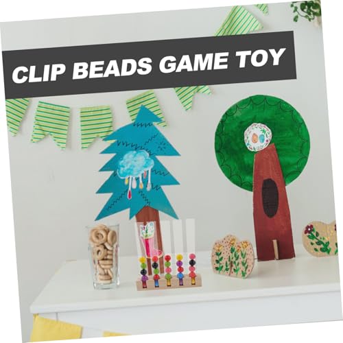 TOBBOMEY Holz Clip Perlen für Montessori Lernspielzeug zur Feinmotorik Hand Auge koordination Farbenerkennung Pädagogisch Sicheres Babyspielzeug für Jungen Mädchen Ab Jahren TOBBOMEY Holz Clip Perlen für Montessori Lernspielzeug zur Feinmotorik Hand Auge koordination Farbenerkennung Pädagogisch Sicheres Babyspielzeug für Jungen Mädchen Ab Jahren von TOBBOMEY