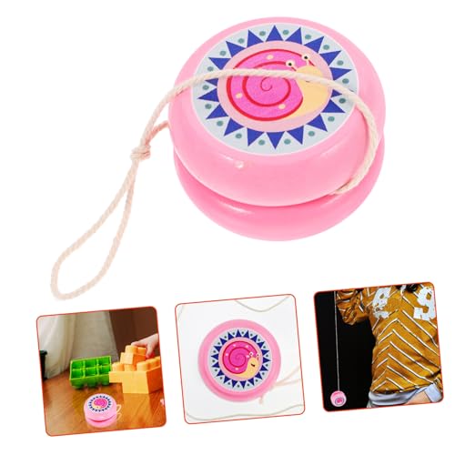 TOBBOMEY Holz Jo Jo Spielzeug Für Junge Mädchen Schnecke Stil Hand-Augen-koordination Training Leicht Zu Und Spielen TOBBOMEY Holz Jo Jo Spielzeug Für Junge Mädchen Schnecke Stil Hand-Augen-koordination Training Leicht Zu Und Spielen von TOBBOMEY