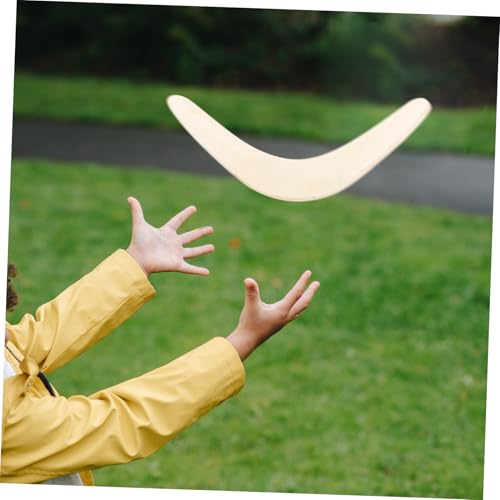 TOBBOMEY Holz bumerang für Erwachsene Langlebiges Einfache Handhabung Fördert Hand Auge koordination für Jahre Wurfspaß TOBBOMEY Holz bumerang für Erwachsene Langlebiges Einfache Handhabung Fördert Hand Auge koordination für Jahre Wurfspaß von TOBBOMEY