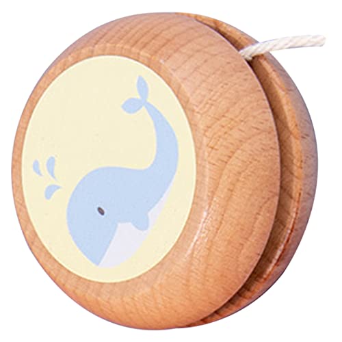 TOBBOMEY Jo-Jo Ball Spiel Toys jucarii pentru copii Toys for Children Toys Yo-Yo adventsgeschenke aus Holz für für kleines hölzern von TOBBOMEY