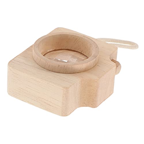 TOBBOMEY Kaleidoskop Kaleidoscope belohnung Boy Toys Kinderbelohnung basteln für pädagogisches Party- für Partyartikel Kinderspielzeug Holz Khaki von TOBBOMEY