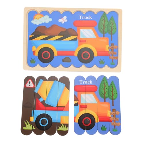 TOBBOMEY Kinderpuzzle Doppelseitig Lernspielzeug mit Formen Farbenerkennung Pädagogisch Geruchlos Kindersicher für Kleinkinder Gedächtnis und Denkvermögen TOBBOMEY Kinderpuzzle Doppelseitig Lernspielzeug mit Formen Farbenerkennung Pädagogisch Geruchlos Kindersicher für Kleinkinder Gedächtnis und Denkvermögen von TOBBOMEY