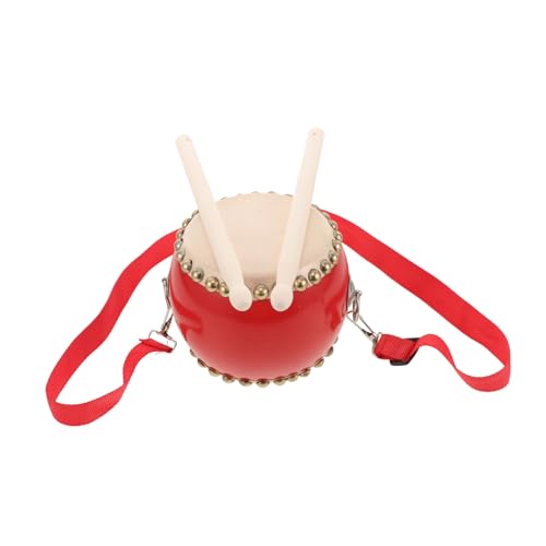 TOBBOMEY Kleines Schlagzeug Set für Kleinkinder mit Robustem Handtrommel Design Inklusive Trommelstöcken und Tragegurt Farbenfrohes Percussion Instrument für Junge Mädchen Ab Monaten TOBBOMEY Kleines Schlagzeug Set für Kleinkinder mit Robustem Handtrommel Design Inklusive Trommelstöcken und Tragegurt Farbenfrohes Percussion Instrument für Junge Mädchen Ab Monaten von TOBBOMEY