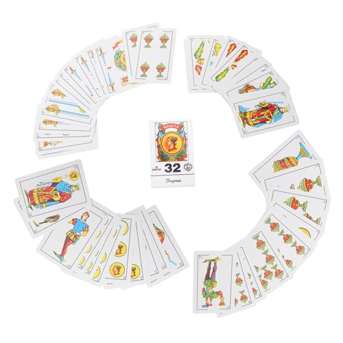 TOBBOMEY Mexikanische Spielkarten Spieleabende Zubehör Spanische Spielkartendecks Für Partys Mexikanische Spiele Für Die Familie Mexikanische Kartenspielkarten Kartendecks Für von TOBBOMEY