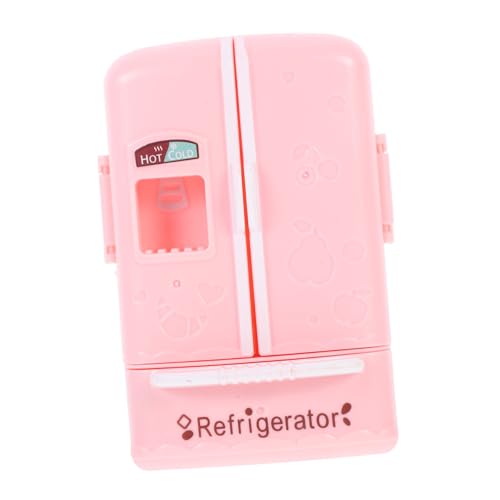 TOBBOMEY Miniatur Doppeltür Kühlschrank Modell für Puppenhaus Küchenzubehör Realistische Mini Kühlschrank Dekoration für Kinderspielküchen Leicht und Kompakt Pädagogisches TOBBOMEY Miniatur Doppeltür Kühlschrank Modell für Puppenhaus Küchenzubehör Realistische Mini Kühlschrank Dekoration für Kinderspielküchen Leicht und Kompakt Pädagogisches von TOBBOMEY