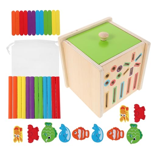 TOBBOMEY Montessori Holz Steckspiel Farb Formerkennung Farbige Geometrische Lernpuzzle für Ab Jahren Frühförderung zur Visuellen Wahrnehmung und Kognitiven Entwicklung TOBBOMEY Montessori Holz Steckspiel Farb Formerkennung Farbige Geometrische Lernpuzzle für Ab Jahren Frühförderung zur Visuellen Wahrnehmung und Kognitiven Entwicklung von TOBBOMEY