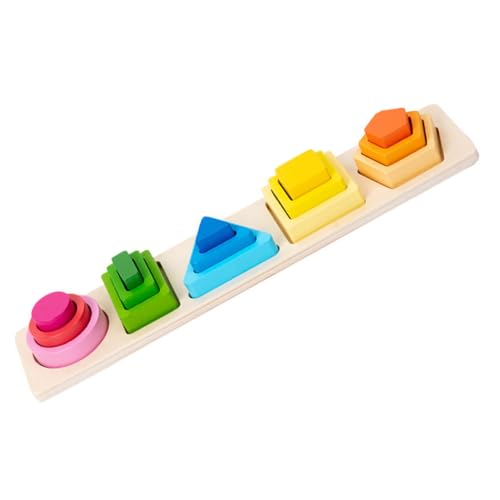 TOBBOMEY Montessori Holzspielzeug für Kleinkinder Ab Jahr Montessori Geometrisches Sortier Stapelspiel Farbverlauf Tower Board Frühkindliches Lernspielzeug zur Feinmotorik Farberkennung TOBBOMEY Montessori Holzspielzeug für Kleinkinder Ab Jahr Montessori Geometrisches Sortier Stapelspiel Farbverlauf Tower Board Frühkindliches Lernspielzeug zur Feinmotorik Farberkennung von TOBBOMEY