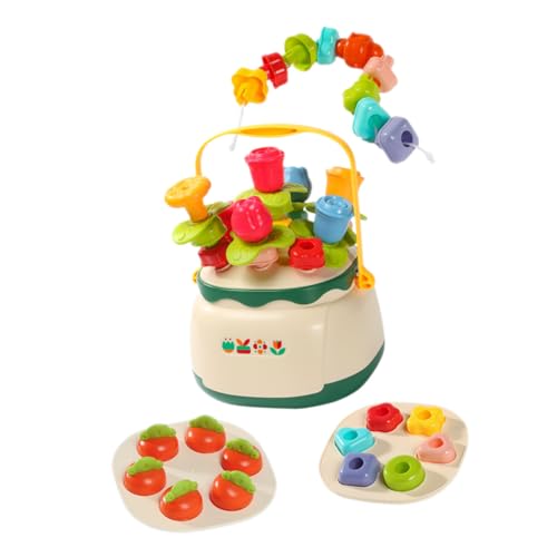 TOBBOMEY Montessori Motorikspielzeug Ab Jahre Lernspielzeug mit Farbigen Perlen Feinmotorik Konzentration und Logisches Denken Frühkindliches Pädagogisches TOBBOMEY Montessori Motorikspielzeug Ab Jahre Lernspielzeug mit Farbigen Perlen Feinmotorik Konzentration und Logisches Denken Frühkindliches Pädagogisches von TOBBOMEY
