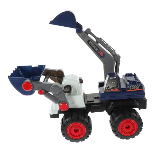 TOBBOMEY Multifunktionaler Bagger LKW aus Robustem Kunststoff Kleines Modell für Jungen Realistische Baufahrzeuge Fördert Kreativität und Feinmotorik bei Kindern Blau TOBBOMEY Multifunktionaler Bagger LKW aus Robustem Kunststoff Kleines Modell für Jungen Realistische Baufahrzeuge Fördert Kreativität und Feinmotorik bei Kindern Blau von TOBBOMEY