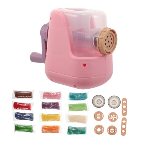 TOBBOMEY Nudelmaschine Spielset Manuelle DIY Spaghetti Modelliermaschine mit Buntem Knetmasse Zubehör Fördert Kreativität und Kognitive Entwicklung Pädagogisches Küchenspielzeug für Jungen TOBBOMEY Nudelmaschine Spielset Manuelle DIY Spaghetti Modelliermaschine mit Buntem Knetmasse Zubehör Fördert Kreativität und Kognitive Entwicklung Pädagogisches Küchenspielzeug für Jungen von TOBBOMEY