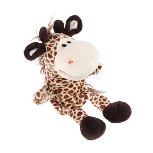 TOBBOMEY Plüsch Handpuppe REH mit Beweglichem Mund Interaktives für Eltern Junge Mädchen interaktion Tierhandpuppe zum Geschichtenerzählen Weiches Kuscheltier für Puppentheater und TOBBOMEY Plüsch Handpuppe REH mit Beweglichem Mund Interaktives für Eltern Junge Mädchen interaktion Tierhandpuppe zum Geschichtenerzählen Weiches Kuscheltier für Puppentheater und von TOBBOMEY