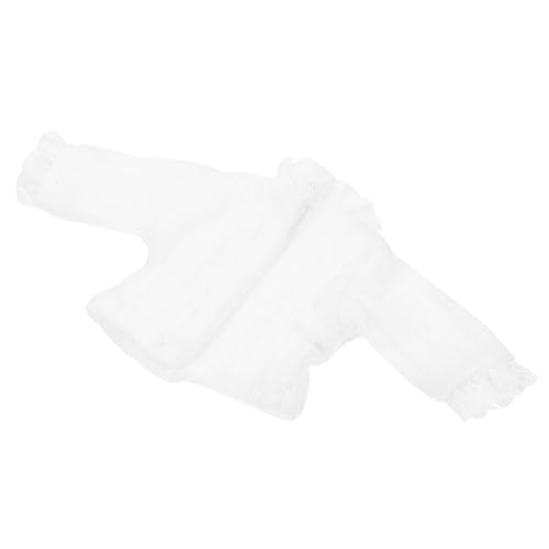 TOBBOMEY Puppenkleidung Miniatur Shirt Elastisches Weiches Doll Shirt Zubehör für Puppen Waschbar Wiederverwendbar für DIY Puppenhaus und Kreatives Spiel TOBBOMEY Puppenkleidung Miniatur Shirt Elastisches Weiches Doll Shirt Zubehör für Puppen Waschbar Wiederverwendbar für DIY Puppenhaus und Kreatives Spiel von TOBBOMEY