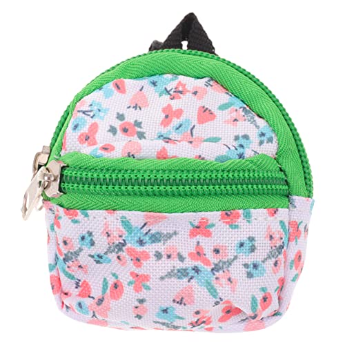 TOBBOMEY Puppenrucksack Puppen Für Kinder Mysteriöses Spielzeug Puppenbett Puppenträger Mini Kleine Reißverschlusstasche Überraschungsspielzeug Für Mädchen Puppenwagen Niedlich Polyester von TOBBOMEY