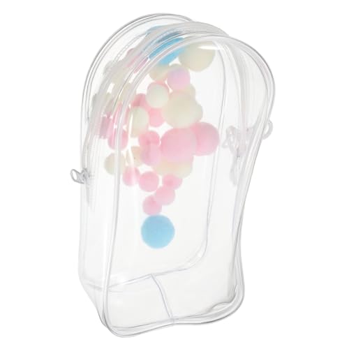 TOBBOMEY Puppentasche Transparente Vitrine Organizer Tasche Vitrinen Aufbewahrungstasche Organizer Reise Organizer Tasche Vitrine Für Sammlerstücke Transparente von TOBBOMEY