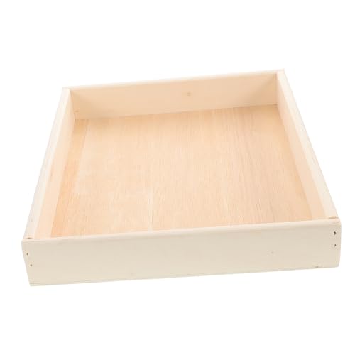 TOBBOMEY Puzzle Tablett Puzzle Sortiertabletts Puzzle Zubehör Rechteckiges Holztablett Holz Puzzle Rack Puzzle Sortiertabletts Puzzle Organizer Tabletts Puzzle Stapeltabletts von TOBBOMEY