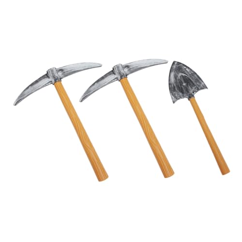 TOBBOMEY Schaumstoff Zwerg Spitzhacke und Schaufel Leichtes Cosplay Requisit für Party Bühnenauftritte Vielseitig Einsetzbar Tragbar und Detailreich für Halloween und Karneval TOBBOMEY Schaumstoff Zwerg Spitzhacke und Schaufel Leichtes Cosplay Requisit für Party Bühnenauftritte Vielseitig Einsetzbar Tragbar und Detailreich für Halloween und Karneval von TOBBOMEY