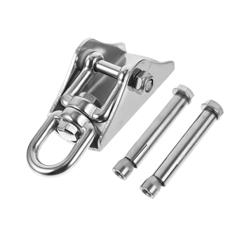 TOBBOMEY Schwerlast Deckenhaken aus für Hängematten und Schaukeln Rostfrei Vielseitig Montierbar an Wand Decke Baum Schrauben Langlebige Aufhängung für Hängesessel und Boxsäcke TOBBOMEY Schwerlast Deckenhaken aus für Hängematten und Schaukeln Rostfrei Vielseitig Montierbar an Wand Decke Baum Schrauben Langlebige Aufhängung für Hängesessel und Boxsäcke von TOBBOMEY