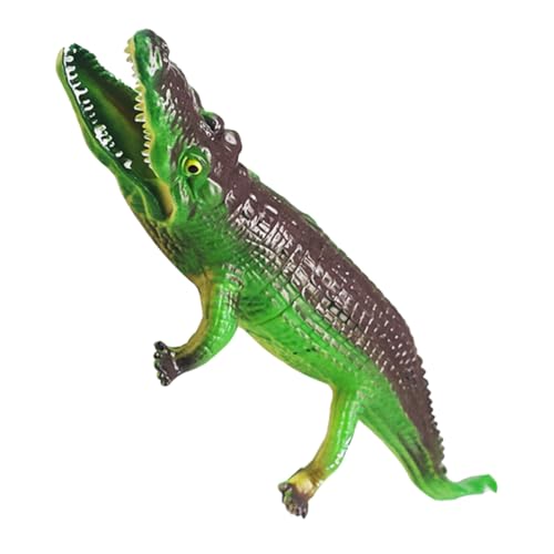 TOBBOMEY Simuliertes Krokodil mit Sound Kleines Kognitives Lernspielzeug für Dekoratives Ornament für Schreibtisch und Leicht Tragbar Realistische Tierfigur Grün TOBBOMEY Simuliertes Krokodil mit Sound Kleines Kognitives Lernspielzeug für Dekoratives Ornament für Schreibtisch und Leicht Tragbar Realistische Tierfigur Grün von TOBBOMEY