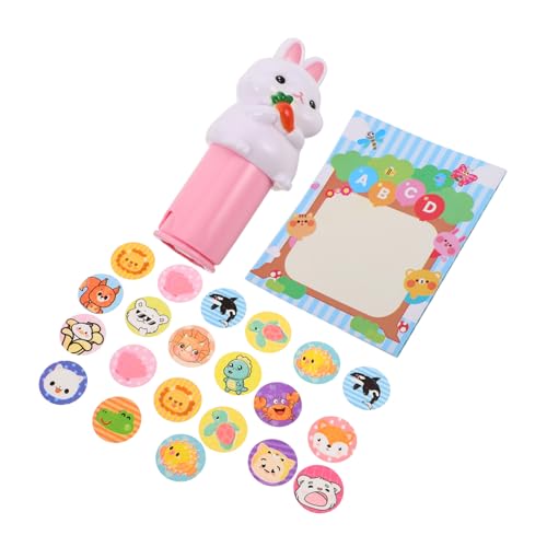 TOBBOMEY Stempelset Cartoon Genderneutral für Jungen und Mädchen DIY Bastelspielzeug zur Belohnung und Kreativ für Kinderhandwerk und Schulprojekte TOBBOMEY Stempelset Cartoon Genderneutral für Jungen und Mädchen DIY Bastelspielzeug zur Belohnung und Kreativ für Kinderhandwerk und Schulprojekte von TOBBOMEY