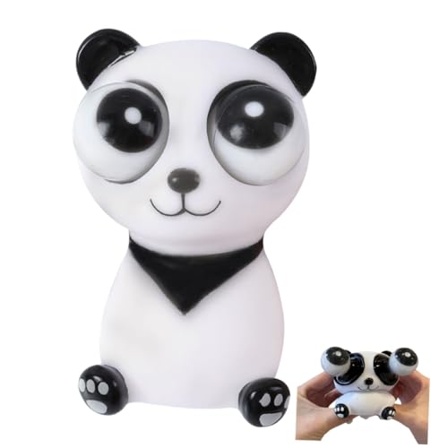 TOBBOMEY Stressabbau Kleiner Panda Quetschspielzeug mit Pop Out Augen Flexibles Squeeze Toy für Handübungen Lustiges Geschenk für Geburtstagsfeiern TOBBOMEY Stressabbau Kleiner Panda Quetschspielzeug mit Pop Out Augen Flexibles Squeeze Toy für Handübungen Lustiges Geschenk für Geburtstagsfeiern von TOBBOMEY