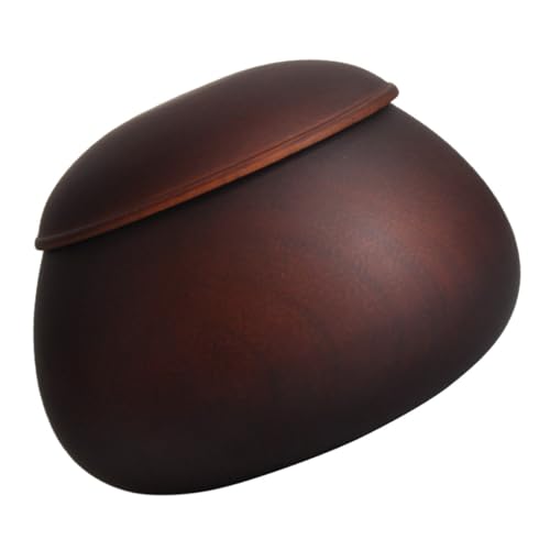 TOBBOMEY Stücke Jujube Wood Go Glas Kettendreieck-schachspiel Großes Schachbrett Schachtisch Brettspiele Kartenspiel Kanister Spiel Gehen Spielschüsseln Gehen Schach Versorgung Brown Holz von TOBBOMEY