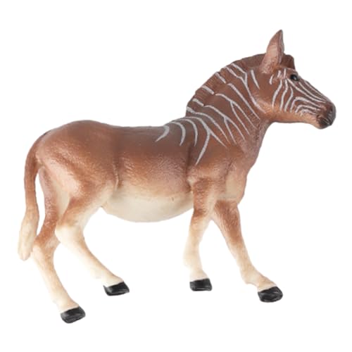 TOBBOMEY Tiermodell Animal Figures schlafzimmerdeko Simulationsmodell Tierfigur für Ausstellungen Tierfigur für Zoos Decor Modell Einer Tierfigur Künstliches Zebramodell Zebrafigur Plastik von TOBBOMEY