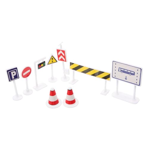TOBBOMEY Verkehrsschilder Spielset aus Robustem Kunststoff Bunte Miniatur Straßenschilder und Ampeln Pädagogisches zur Verkehrsregeln Vermittlung und Verkehrssicherheit TOBBOMEY Verkehrsschilder Spielset aus Robustem Kunststoff Bunte Miniatur Straßenschilder und Ampeln Pädagogisches zur Verkehrsregeln Vermittlung und Verkehrssicherheit von TOBBOMEY