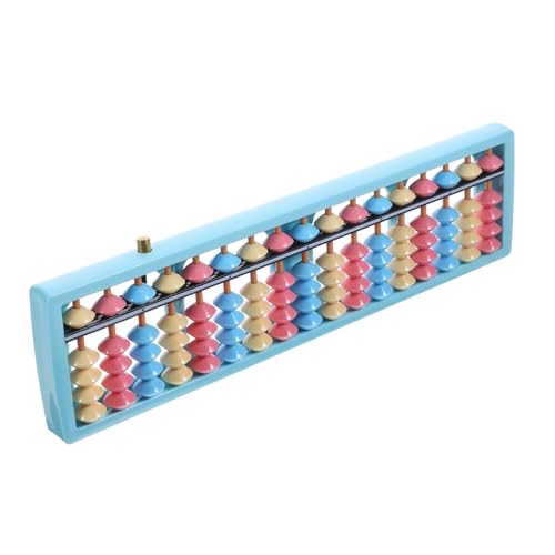 TOBBOMEY Vintage Abakus mit Perlen Abs Material Bunter Chinesischer Rechenrahmen Lernspielzeug Rechenfähigkeit und Konzentration TOBBOMEY Vintage Abakus mit Perlen Abs Material Bunter Chinesischer Rechenrahmen Lernspielzeug Rechenfähigkeit und Konzentration von TOBBOMEY
