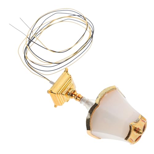 TOBBOMEY Vintage Miniatur Tischlampe Puppenhaus Retro Stil LED Beleuchtung Miniaturmöbel Dekoration für Puppenstube Sammler und DIY Bastelset TOBBOMEY Vintage Miniatur Tischlampe Puppenhaus Retro Stil LED Beleuchtung Miniaturmöbel Dekoration für Puppenstube Sammler und DIY Bastelset von TOBBOMEY