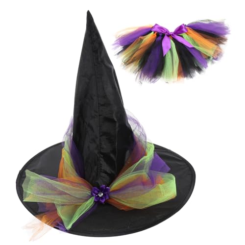 TOGEVAL 1 Satz Halloween- -Kinderrockanzug Halloween-Kostüm Halloween-Versorgung halloween costume halloween kleidung Wiederverwendbares Kinderkostüm Wiederverwendbare Hexenkleider von TOGEVAL