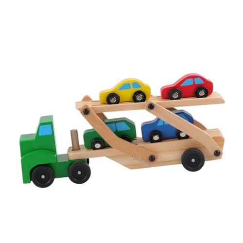 TOGEVAL 1Pc Holz Doppel Schicht äger Loader Spielzeug Kreatives Interaktives Spielzeug Für Kinder Fördert Kognitive Fähigkeiten Und Frühkindliche Entwicklung Zufällige Farbe von TOGEVAL