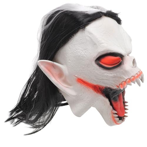 TOGEVAL 1stk Halloween-maskenstütze Gruselige Cosplay-maske Rollenspielkostüm Horror-halloween-masken Halloween Gruselig Monstermaske Gruselige Halloween-maske Halloween-cosplay von TOGEVAL