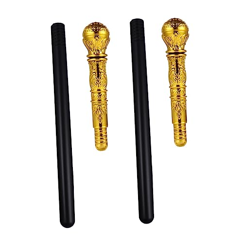 TOGEVAL 2pcs König Scepter Toy Party Bühne Cosplay Requisiten Kinder Spielzeug von TOGEVAL