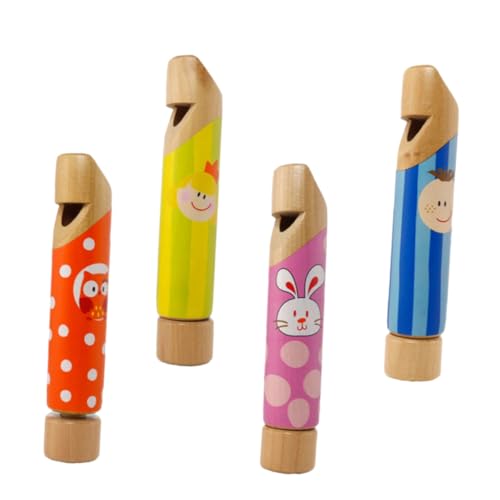 TOGEVAL 4 Stück Teiliges Holzpfeifen Zieh und Schiebeflöte Musikinstrument Pädagogisch Glatt und Sicher Geeignet für Mädchen und Jungen und Partyspaß Zufällige Farbe Zufällige Farbe TOGEVAL 4 Stück Teiliges Holzpfeifen Zieh und Schiebeflöte Musikinstrument Pädagogisch Glatt und Sicher Geeignet für Mädchen und Jungen und Partyspaß Zufällige Farbe Zufällige Farbe von TOGEVAL