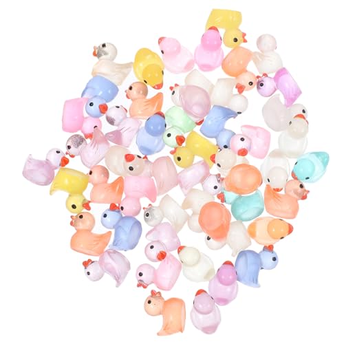 TOGEVAL 50 Stück Mini Leuchtende Resin Enten Figuren Kleine Dekorative Miniatur Gartendeko DIY Micro Landschaft Schmuck Niedliche Harz Tiere für Garten Balkon Auto und Puppenhaus TOGEVAL 50 Stück Mini Leuchtende Resin Enten Figuren Kleine Dekorative Miniatur Gartendeko DIY Micro Landschaft Schmuck Niedliche Harz Tiere für Garten Balkon Auto und Puppenhaus von TOGEVAL