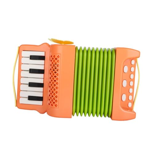 TOGEVAL Akkordeon Musikinstrument für Bühne und Früherziehung Handliches Griff übungsinstrument Robustes Sicheres Musikspielzeug für Motorischen und Musikalischen Entwicklung TOGEVAL Akkordeon Musikinstrument für Bühne und Früherziehung Handliches Griff übungsinstrument Robustes Sicheres Musikspielzeug für Motorischen und Musikalischen Entwicklung von TOGEVAL