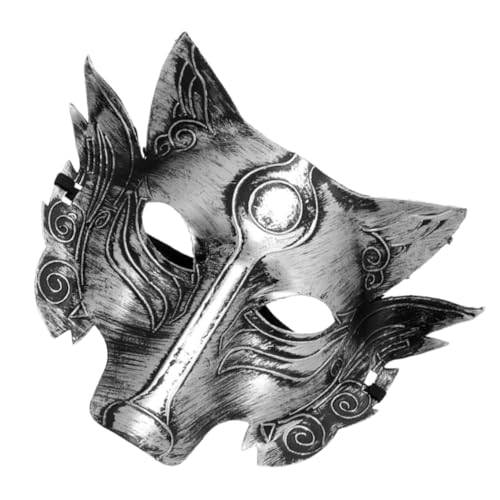 TOGEVAL Halloween Maske Party Cosplay Requisite Halloween Kostüm Maske Lustige Maske Wolfsmaske Tiermaske Party Maske Neuartige Maske Dekorative Maske Cosplay Requisiten Maske von TOGEVAL