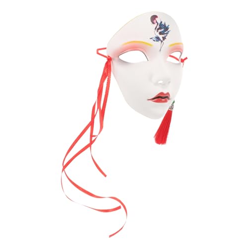 TOGEVAL Hanfu-Maske Tiermaske Maskerade lustige Maske Masken volles Gesicht Festivalmaske halloween hlloween decor Schutzmaske Gesichtsmaske Festival-Streich-Tool Cosplay-Maske Plastik von TOGEVAL