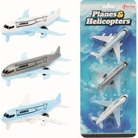 TOI TOYS 26741A Flugzeuge 3-teiliges Set von TOI-TOYS