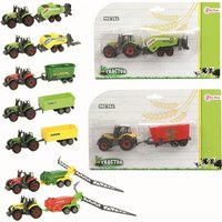 TOI TOYS 28498Z TRACTOR Traktor mit Anhänger, sortiert von TOI-TOYS